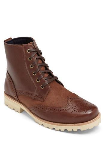 Dr. Scholl's 'opus' Wingtip Boot Coffee