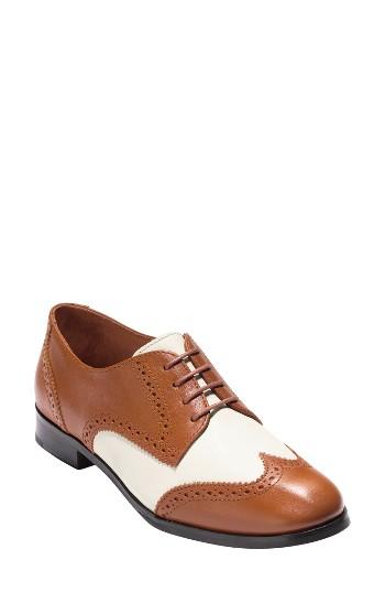 Women's Cole Haan Jagger Derby .5 B - Brown