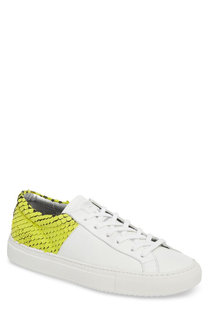 Men's P448 Onec Textured Low Top Sneaker -8.5us / 41eu - White
