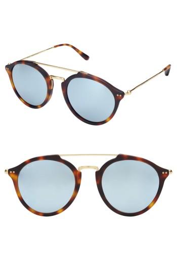 Men's Kapten & Sons Fitzroy 48mm Sunglasses - Tortoise/ Mirror
