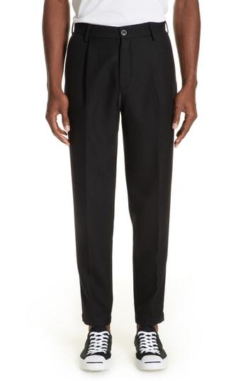 Men's Tomorrowland Pleated Pants Eu - Black