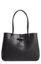 Longchamp Roseau Leather Tote -