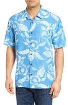 Men's Jack O'neill Ixtapa Regular Fit Short Sleeve Print Sport Shirt - Blue