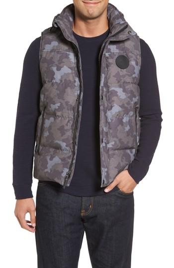Men's Ugg Water-resistant Down Vest, Size - Green