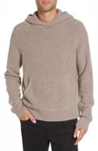 Men's Vince Cashmere Pullover Hoodie, Size - Beige