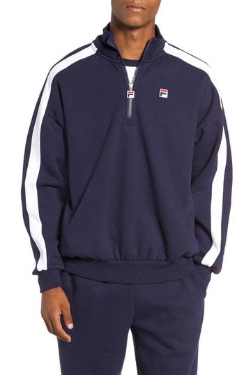 Men's Fila Quarter Zip Sweatshirt