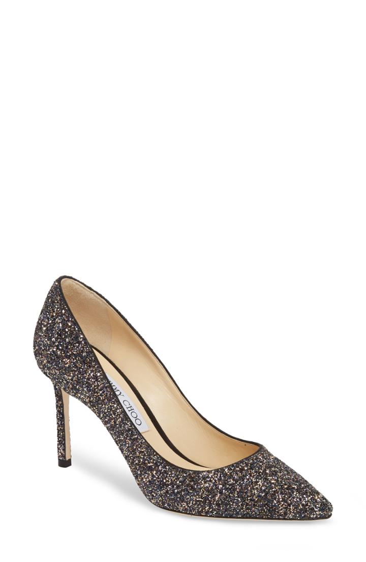 Women's Jimmy Choo Romy Pump .5us / 39.5eu - Metallic