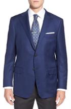Men's Hickey Freeman Beacon Classic Fit Wool Blazer L - Blue