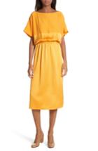 Women's Rachel Comey Tonic Silk Midi Dress - Orange