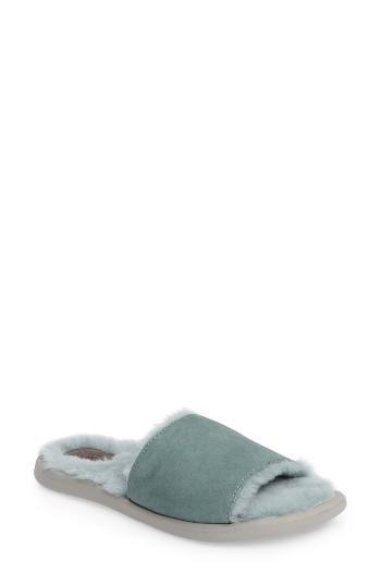 Women's Ugg Breezy Genuine Shearling Slide Sandal
