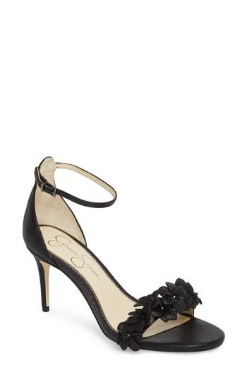 Women's Jessica Simpson Pouline Sandal .5 M - Black