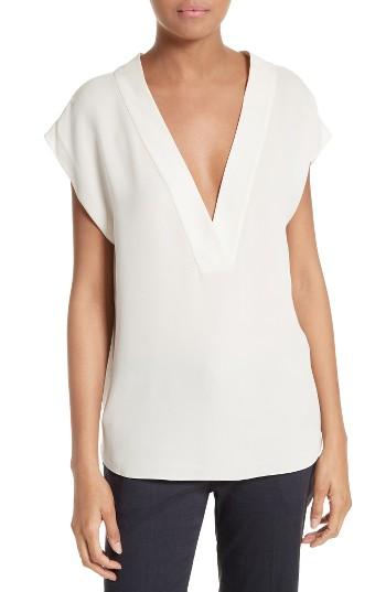 Women's Theory Orwin Silk Georgette Blouse