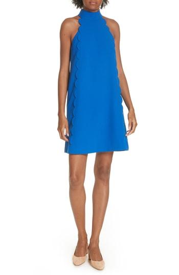 Women's Ted Baker London Torrii High Neck Tunic Dress - Blue