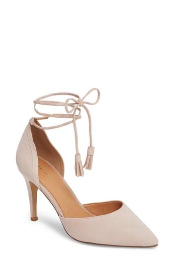 Women's Halogen Hamindy Lea Lace-up Pump .5 M - Pink
