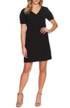 Women's Cece Puff Sleeve Shift Dress - Black