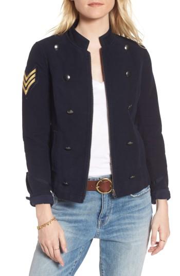 Women's Treasure & Bond Officers Jacket - Blue