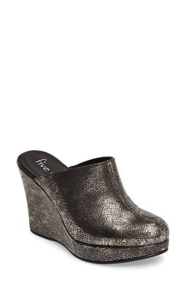 Women's Five Worlds By Cordani Augustine Mule M - Metallic