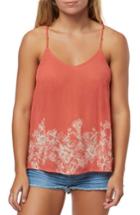 Women's O'neill Damaris Print Tank - Red