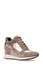 Women's Geox Nydame Wedge Sneaker Us / 35eu - Brown