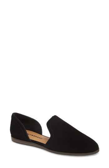 Women's Lucky Brand Lawove Flat M - Black
