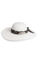 Women's Nordstrom Floppy Straw Hat - White