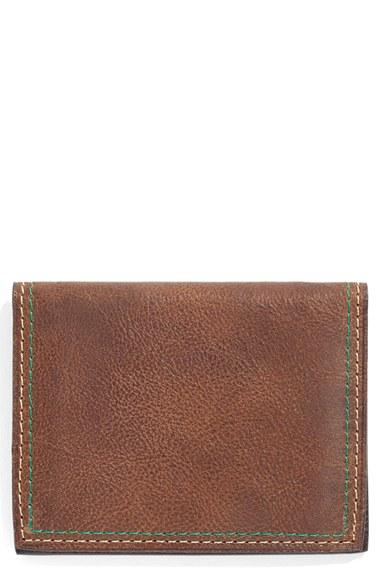 Men's Martin Dingman Buffalo Leather Card Case -