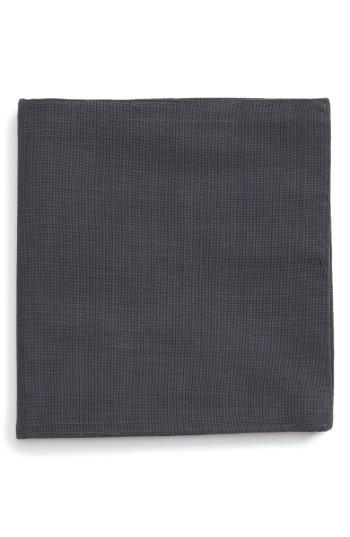 Men's Nordstrom Men's Shop The Perfect Pocket Square, Size - Black