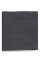 Men's Nordstrom Men's Shop The Perfect Pocket Square, Size - Black