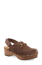 Women's Gucci 'amstel' Clog Us / 35eu - Brown