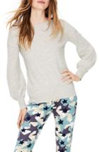 Women's Boden Muriel Volume Sleeve Sweater - Grey