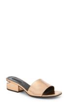 Women's Alexander Wang Lou Slide Sandal Us / 37eu - Metallic