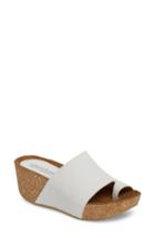 Women's Donald J Pliner Ginie Platform Wedge Sandal .5 M - White