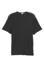 Men's James Perse Crewneck Cotton T-shirt (xs) - Grey