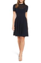Women's Draper James Fleurette Sweater Dress - Blue