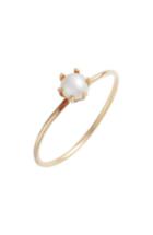 Women's Poppy Finch Pearl Solitaire Ring
