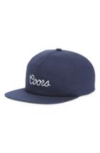 Men's Brixton Coors Roping Logo Cap - Blue