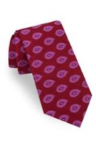 Men's Ted Baker London Superb Paisley Silk Tie, Size - Red