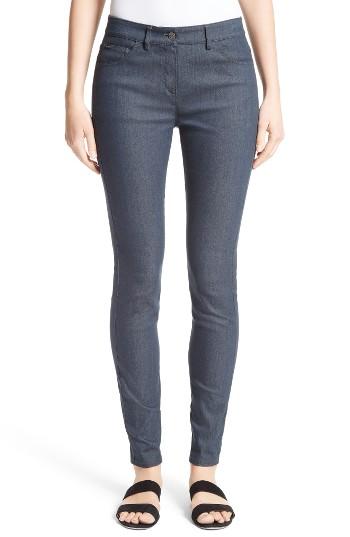 Women's St. John Collection Stretch Denim Slim Ankle Pants