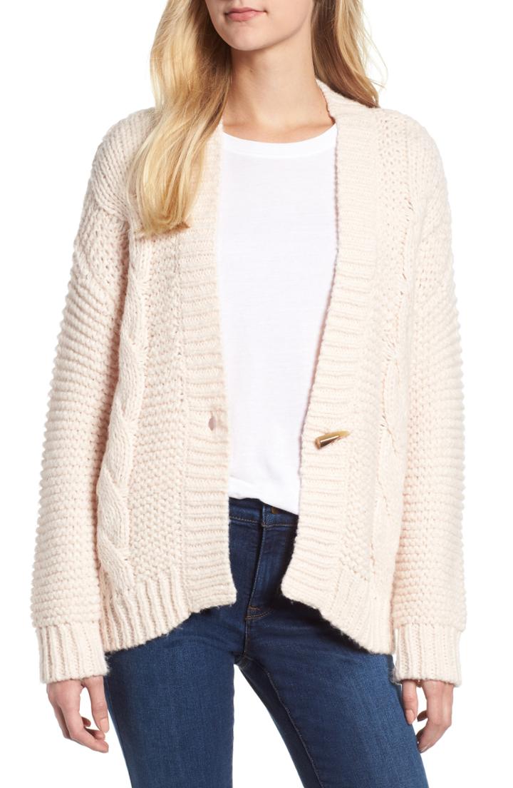 Women's Kersh Chunky Knit Cardigan Sweater