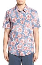 Men's Jack O'neill Luau Regular Fit Short Sleeve Sport Shirt - Blue
