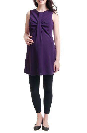 Women's Kimi And Kai Epona Maternity/nursing Shift Dress - Purple