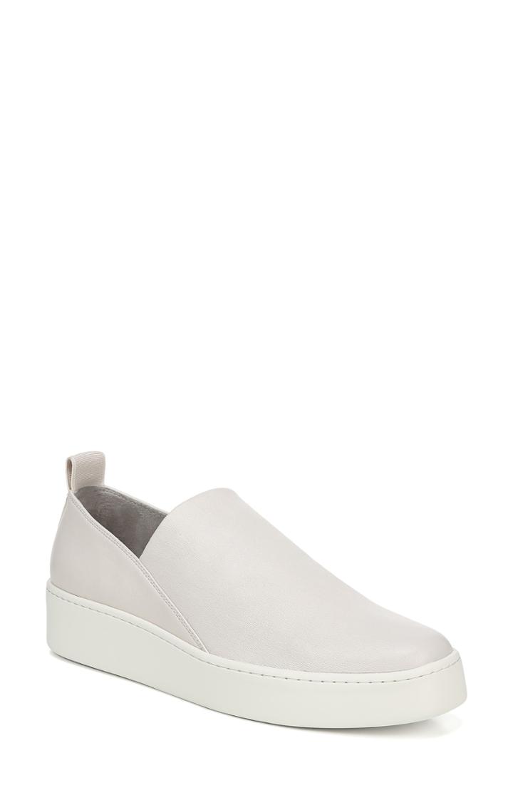 Women's Vince Saxon Slip-on Sneaker M - White