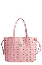 Mcm Medium Liz Reversible Shopper - Pink