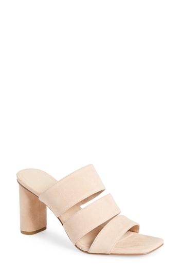 Women's Kendall + Kylie Leila 3 Band Sandal .5 M - Beige