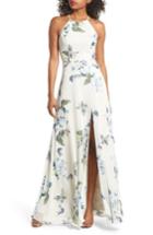 Women's Jenny Yoo Collection Kayla Ohana Print Gown - Blue