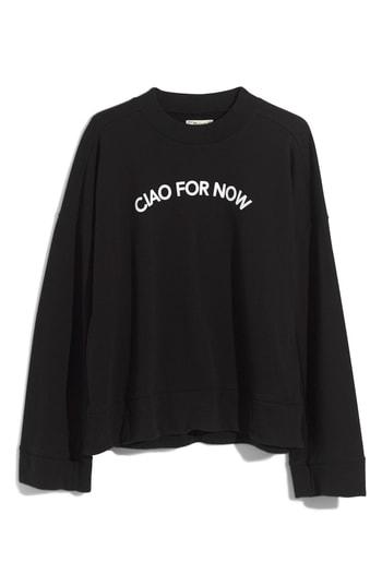 Women's Madewell Ciao For Now Mock Neck Sweatshirt