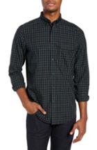 Men's Nordstrom Men's Shop Smartcare(tm) Fit Tartan Sport Shirt