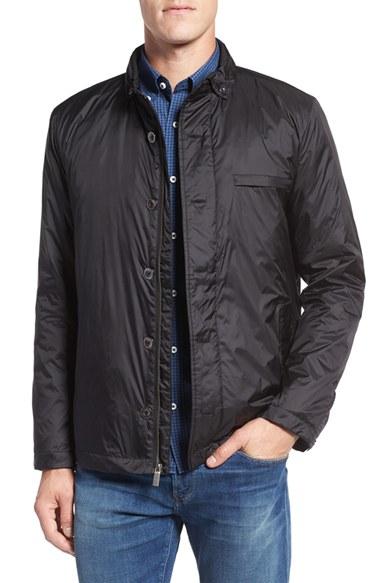 Men's Maker & Company Water Repellent Nylon Mechanic Jacket - Black