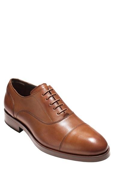 Men's Cole Haan Harrison Grand Cap Toe Oxford M - Brown