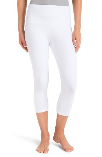 Women's Lysse Control Top High Waist Capris - White